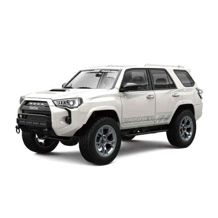 TOYOTA 4 RUNNER HG4-209 WITH SOUND,LIGHT,EXHAUST 4WD WHITE