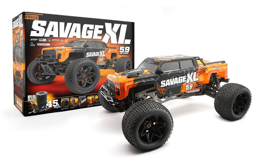 HPI SAVAGE XL NITRO 4WD MONSTER TRUCK  1/8 SCALE