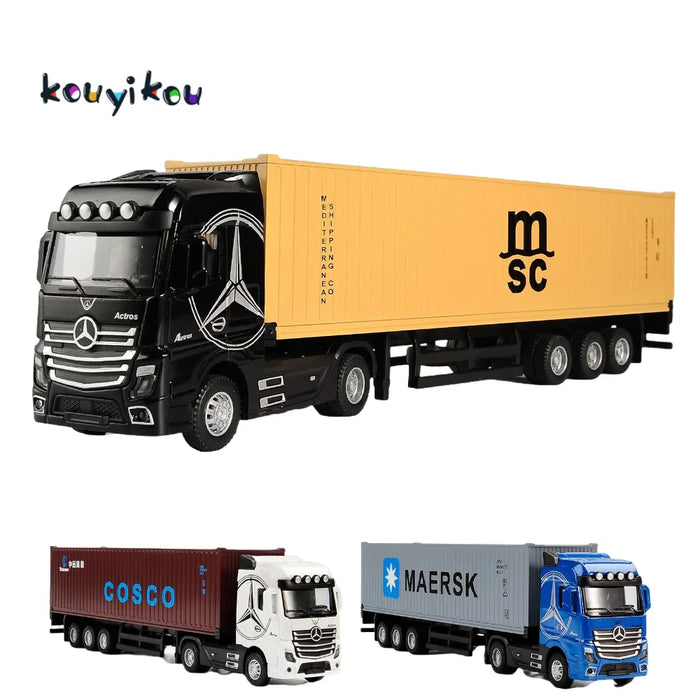 MAERSK ALLOY MODEL CAR 1:48 SCALE NO:JG2602 (BLUE&GREY)