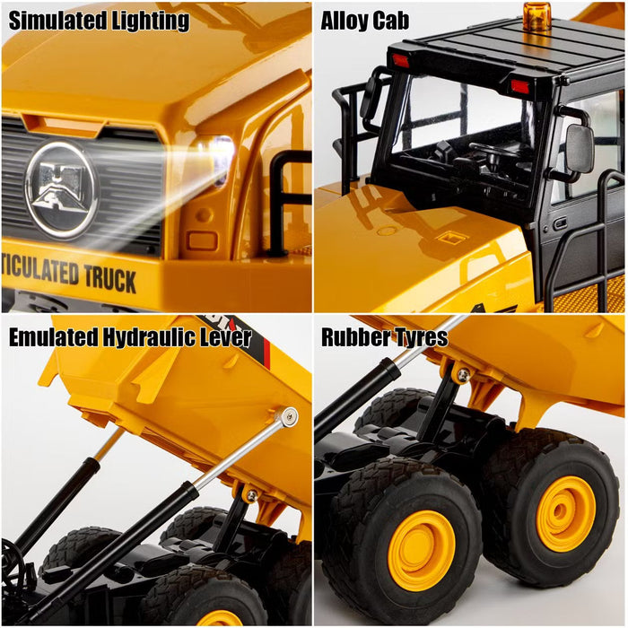 HUINA 1553 RC ARTICULATED TRUCK SCALE 1/16
