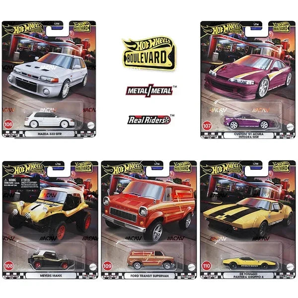 hot WHEEL GJT68-9C6Y Boulevard Set 10 PCS