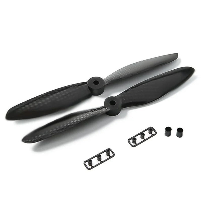 Propeller 5040(5X4.0) Carbon Fiber Orange Hd Props 1Cw+1Ccw-Black