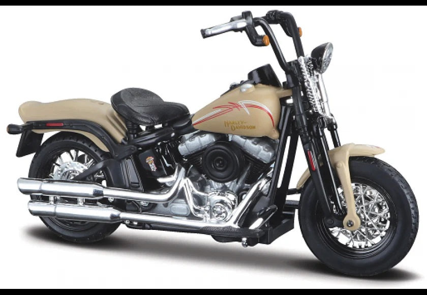 Maisto Harley Davidson 2008 FLSTSB Cross Bones Diecast 1/18 Sand storm