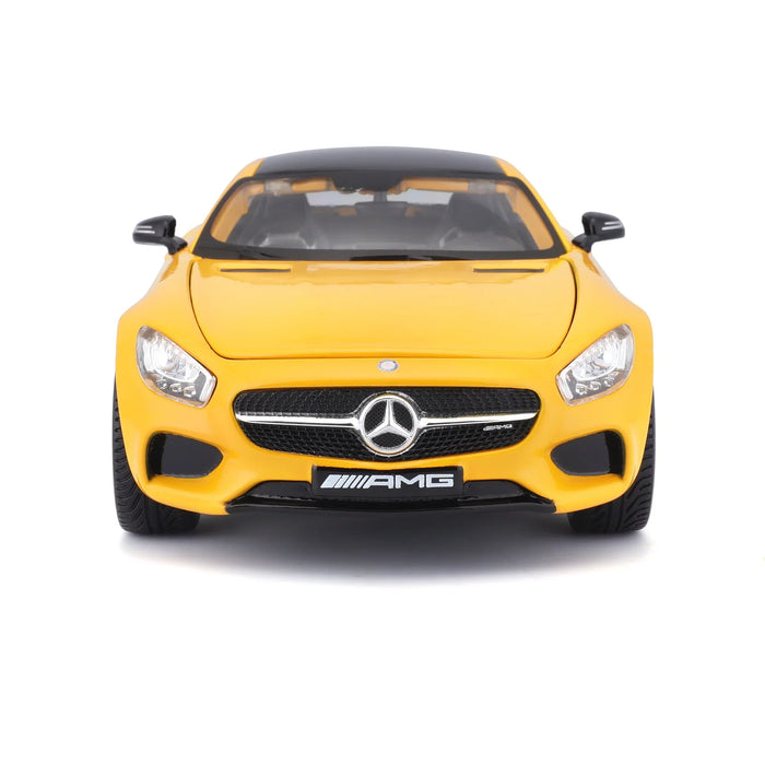 MAISTO #51134YL 1/24 MERCEDES-AMG GT DIE-CAST YELLOW