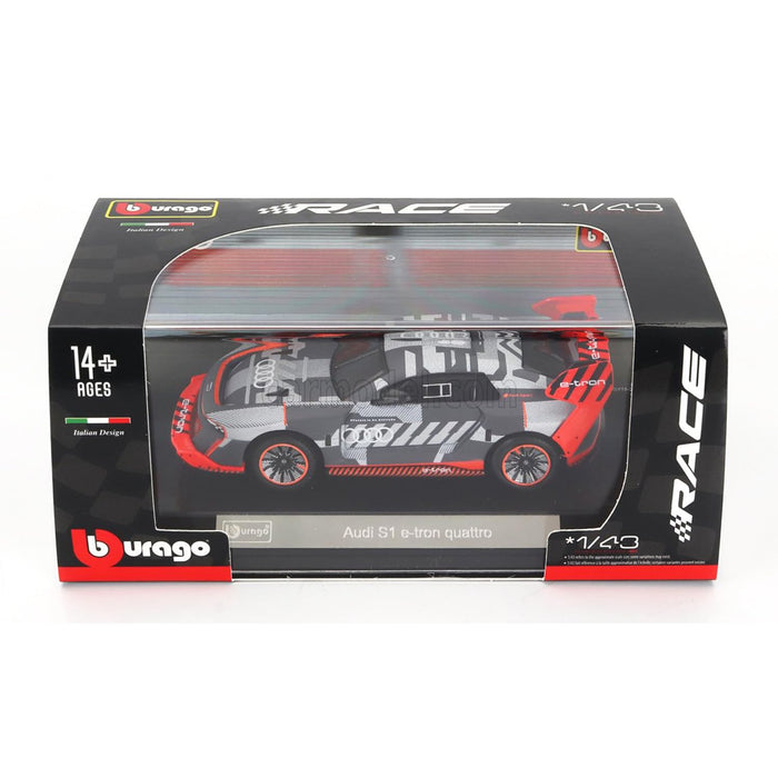 BBURAGO 18-38311 1/43 AUDI S1 E-TRON QUATTRO DIE-CAST