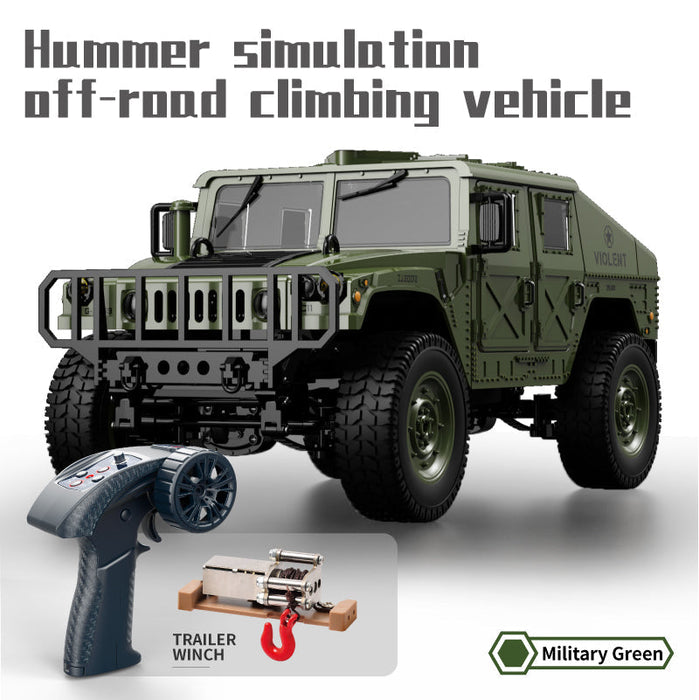 CLIMBING CAR C8835 4WD OFF-ROAD SUSPENSION MOTOR DRIVE (GREEN)