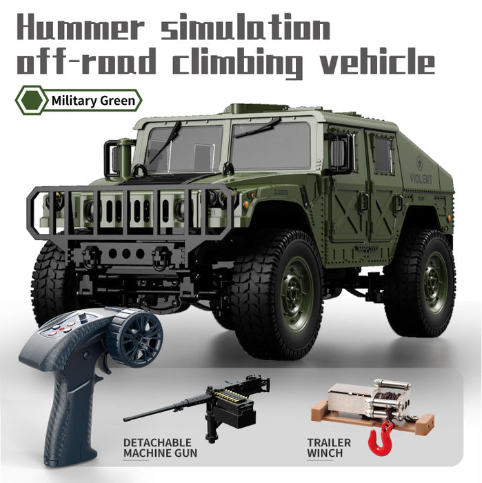 CLIMBING CAR C8835 4WD OFF-ROAD SUSPENSION MOTOR DRIVE (GREEN)
