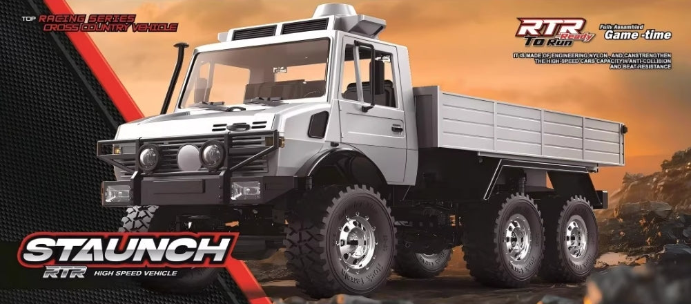STAUNCH C8823 1/18 4WD RTR HIGH SPEED VEHICLE GREY OFF-ROAD TRUCK