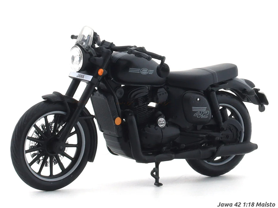 MAISTO JAWA 42 BLACK 1:18 SCALE DIECAST CLAJMT00318