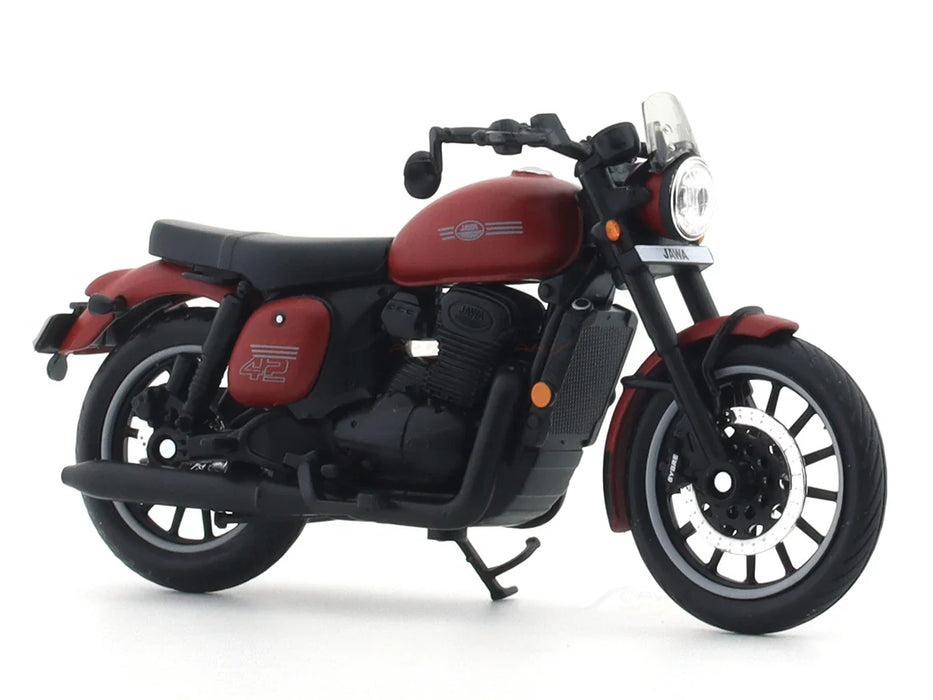 MAISTO JAWA 42 RED 1:18 SCALE DIECAST CLAJMT00319