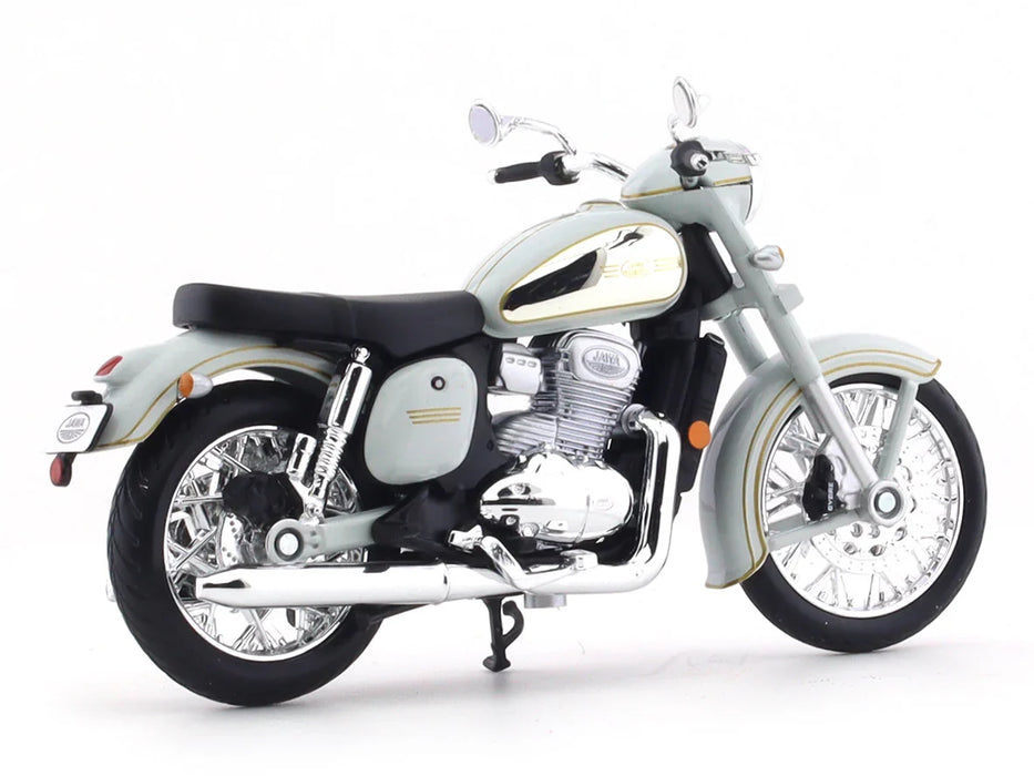 MAISTO JAWA CLASSIC GREY 1:18 SCALE DIECAST MODEL CLAJMT00658