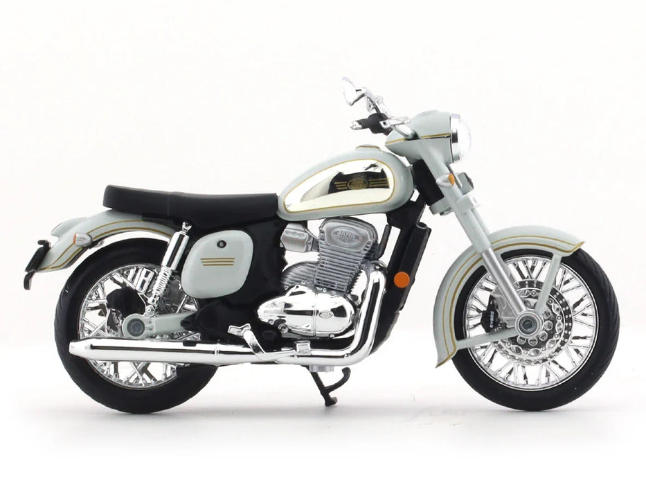 MAISTO JAWA CLASSIC GREY 1:18 SCALE DIECAST MODEL CLAJMT00658