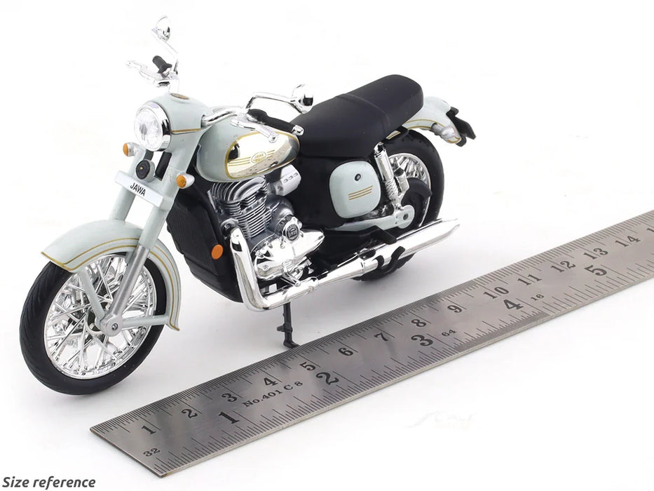 MAISTO JAWA CLASSIC GREY 1:18 SCALE DIECAST MODEL CLAJMT00658