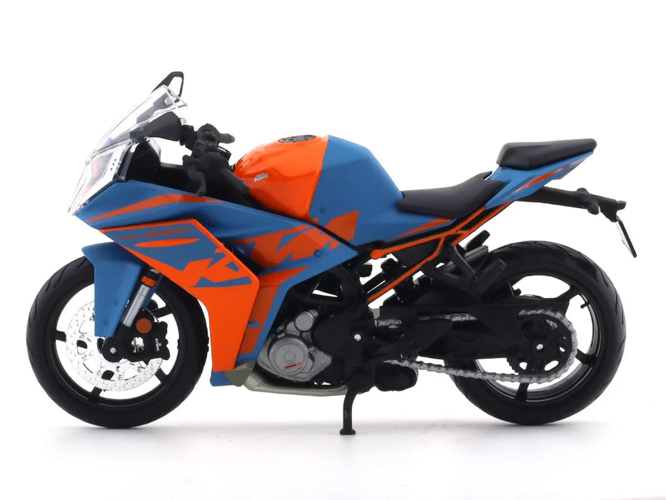 MAISTO KTM RC390 BLUE 1:12 SCALE DIECAST MODEL 52725