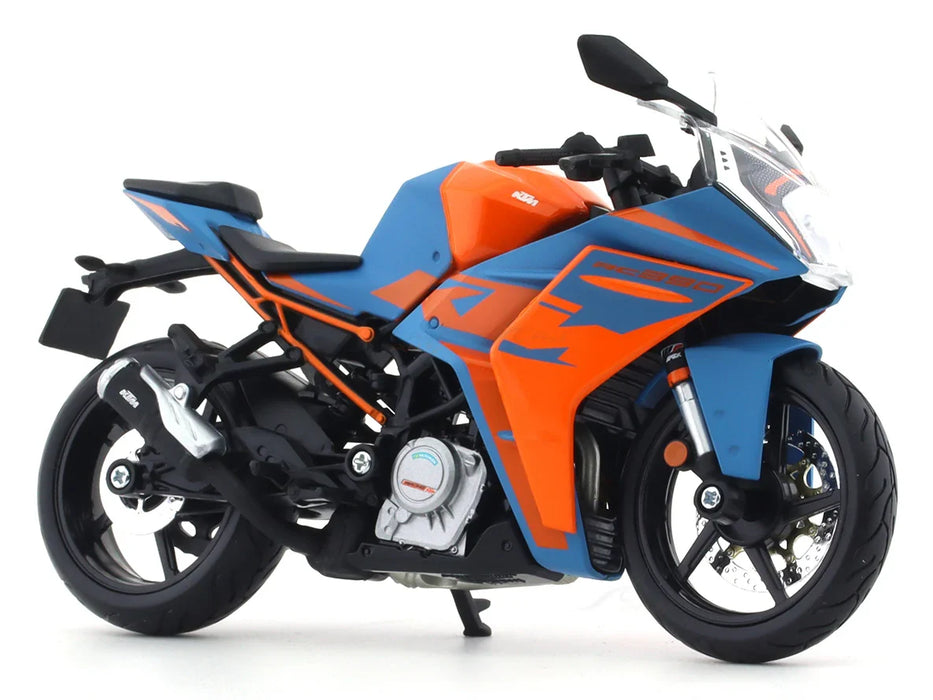 MAISTO KTM RC390 BLUE 1:12 SCALE DIECAST MODEL 52725