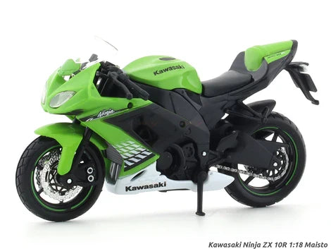MAISTO KAWASAKI NINJA ZX 10R DIECAST 1/18  20-10004