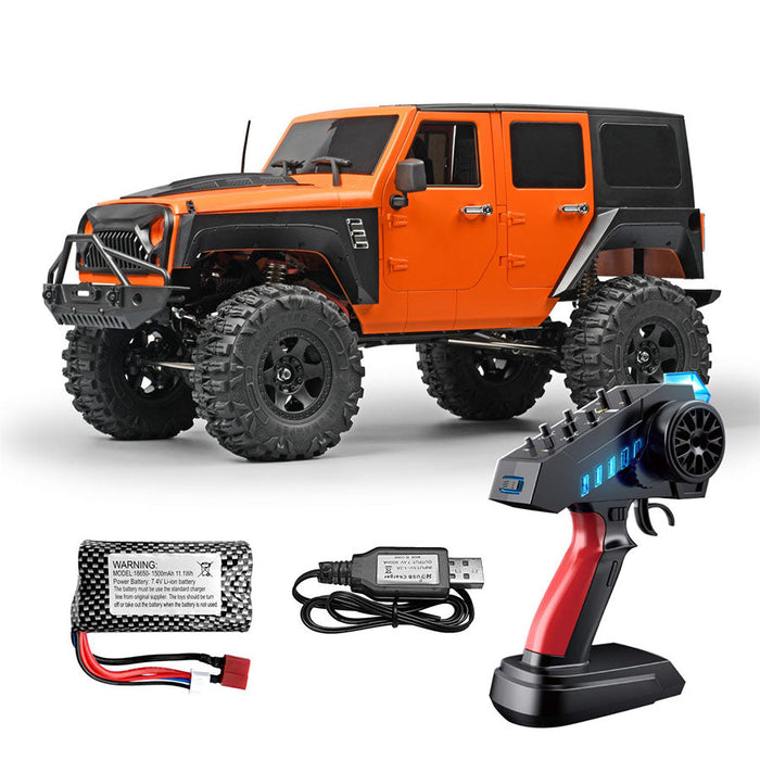 MN MODEL RC CRAWLER MN222 1/10 2.4G 6CH 4WD RTR (ORANGE)