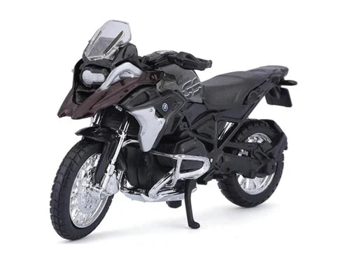 MAISTO BMW R 1200 GS 2017 MAROON 1/18 SCALE DIECAST MODEL– 20-17060