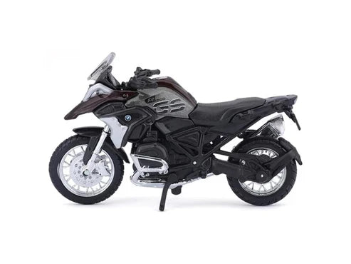 MAISTO BMW R 1200 GS 2017 MAROON 1/18 SCALE DIECAST MODEL– 20-17060