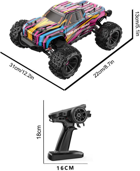HYPER GO MJX 16209 POWDER BLUE 1/16 BRUSHLESS RC 4WD HIGH SPEED OFF-ROAD BUGGY TRUCK