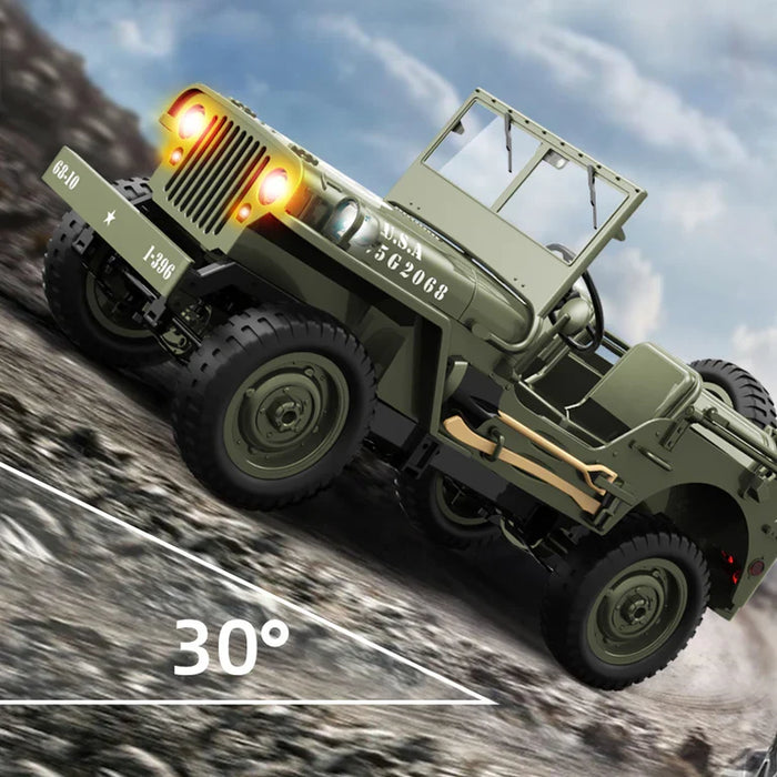 MILITARY JEEP C8815 RTR 1/10 WILLYS RC TRUCK 4WD OFF-ROAD CLIMBING