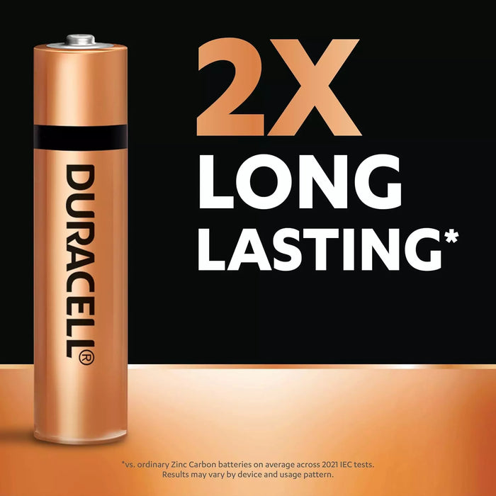 AAA DURACELL 2X LONGER-LASTING
