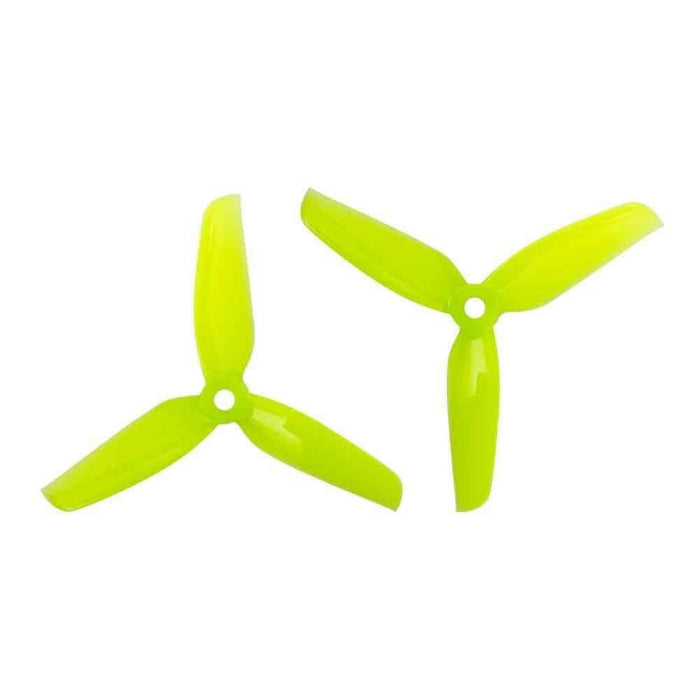 PROPELLER ORANGE HD 3052(3X5.2) TRI BLADE FLASH PROPS 2CW+2CCW 2PAIR-LEMON YELLOW