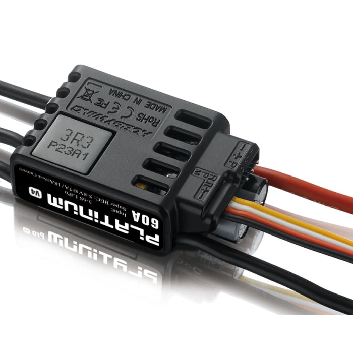 HOBBY WING BRUSHLESS ESC 60A PLATINUM V4