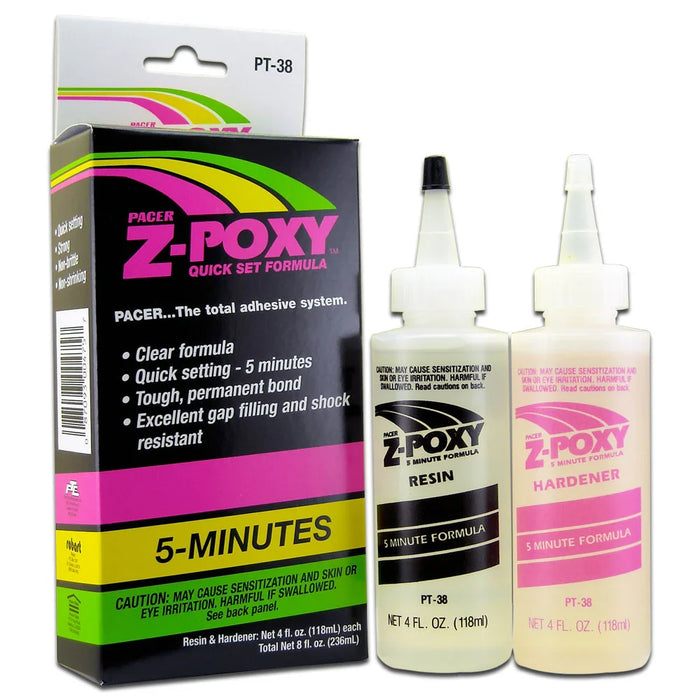 PT-38 8 OZ. Z-POXY 5 MINUTE