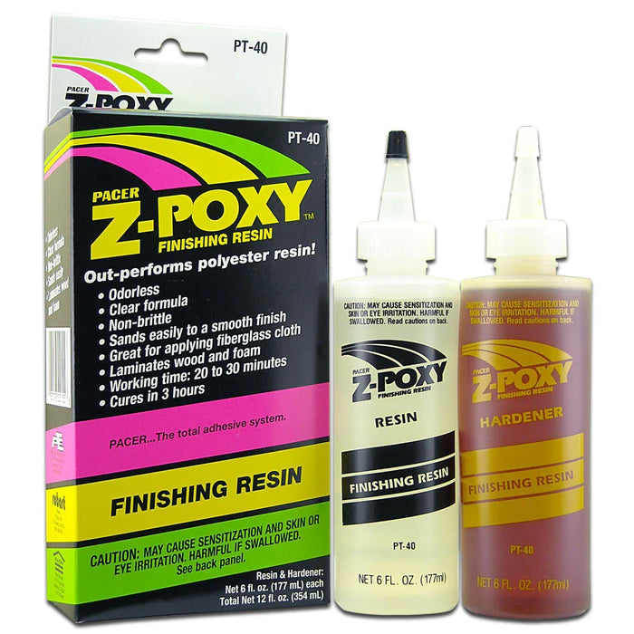 PT-40 12 OZ. Z-POXY FINISHING RESIN