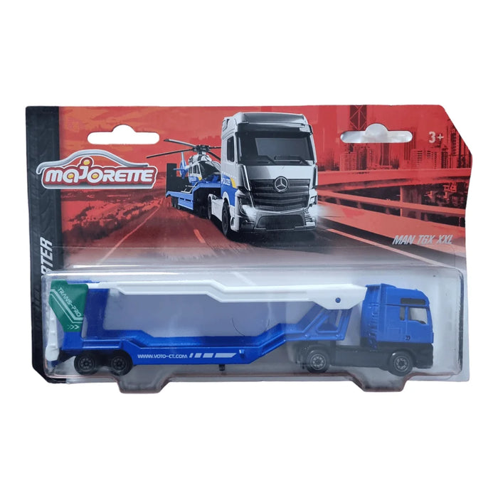 MAJORETTE TRANSPORTER TRUCKS SINGLE PACK – MULTICOLOR DIE-CAST VEHICLE SET