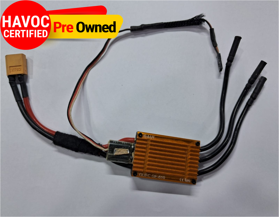 GAUI 204610 208610 GUEC GE-610 ESC 100A WITH BUILT-IN  SBEC- QUALITY  PREOWNED