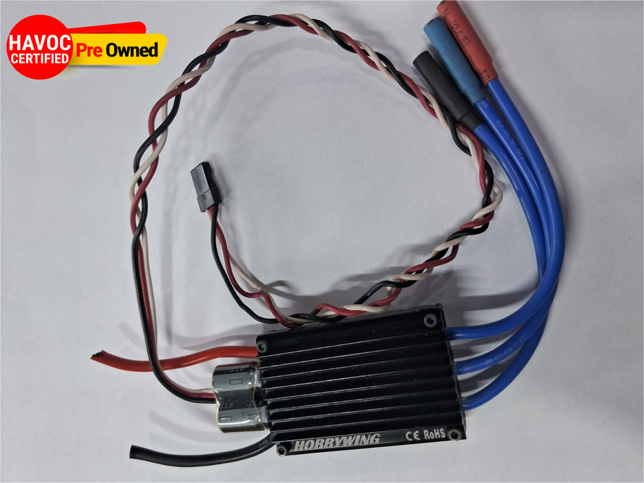 HOBBY WING BRUSHLESS ESC 60A PREOWNED QUALITY