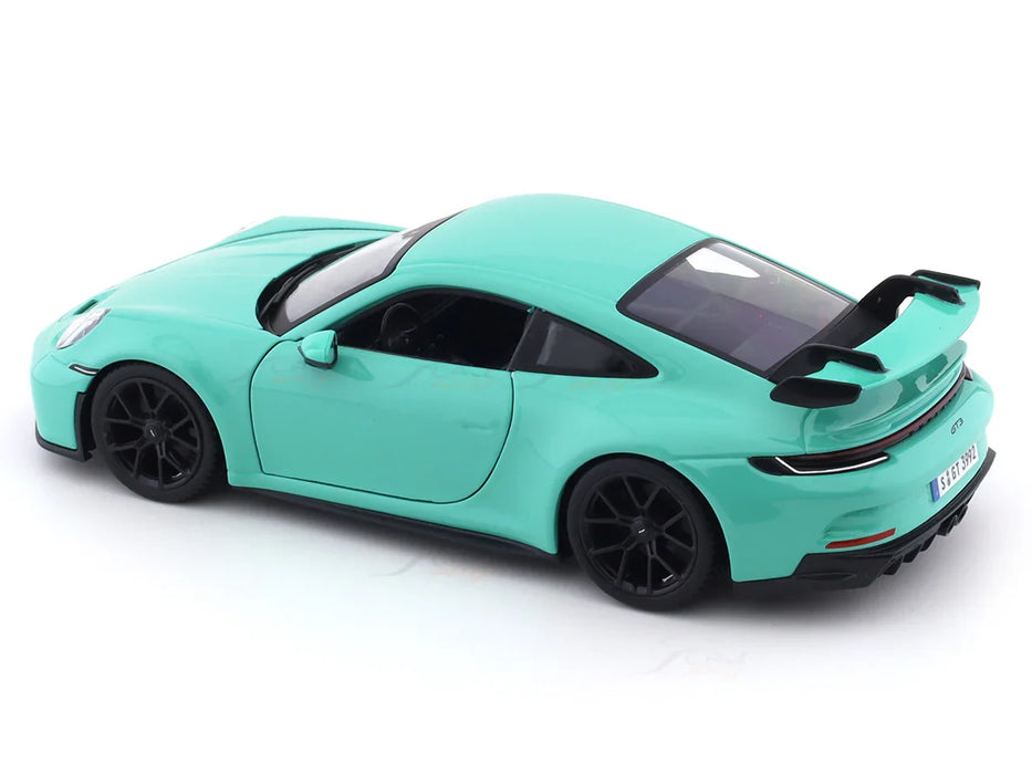 BBURAGO PORSCHE 911 GT3 GREEN 1:24  SCALE 18-91104G