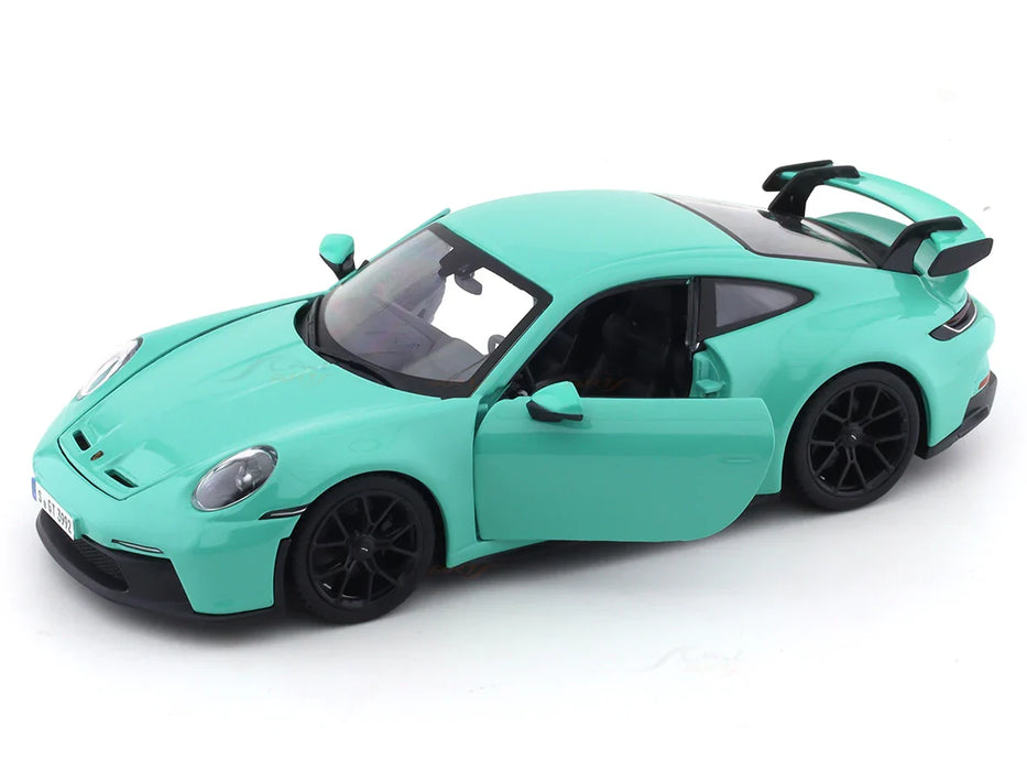 BBURAGO PORSCHE 911 GT3 GREEN 1:24  SCALE 18-91104G