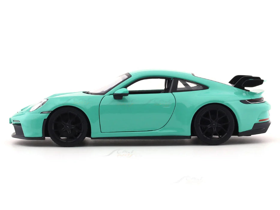 BBURAGO PORSCHE 911 GT3 GREEN 1:24  SCALE 18-91104G