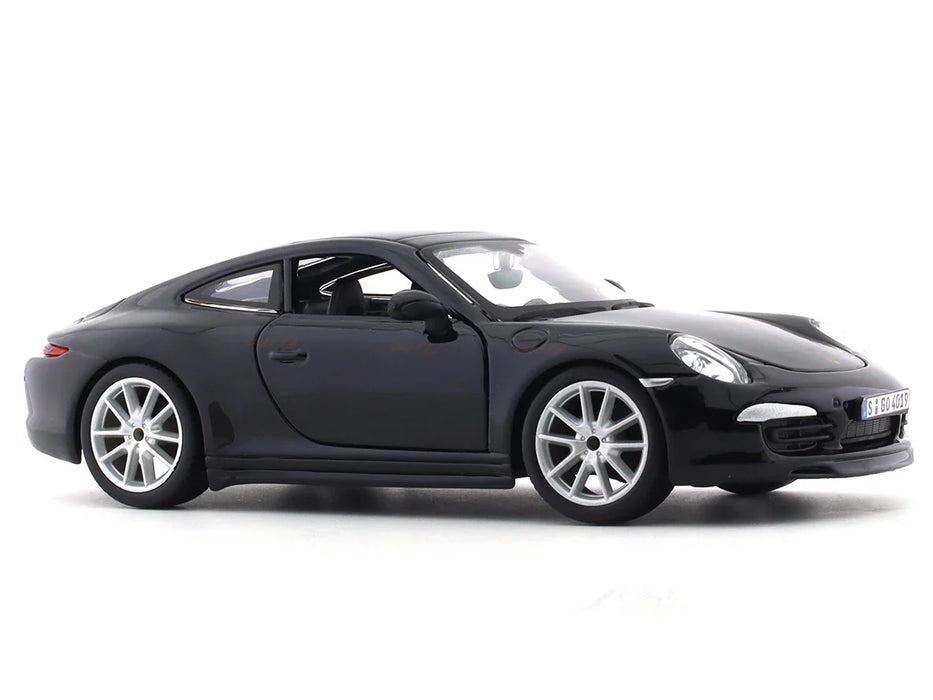 BBURAGO PORSCHE 911 CARRERA (BLACK)  1/24 SCALE 18-91065B