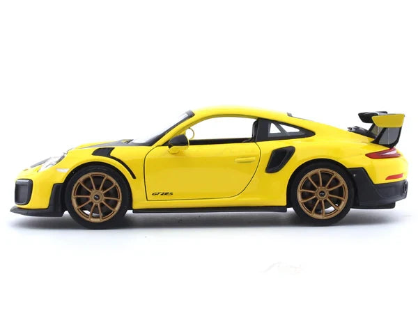 MAISTO PORSCHE 911 GT2 RS 1/24 YELLOW DIECAST MODEL