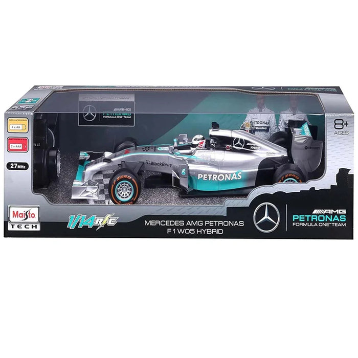 MAISTO MERCEDES AMG PETRONAS F1 WO5 HYBRID 81253 1/14 FORMULA RACING RC