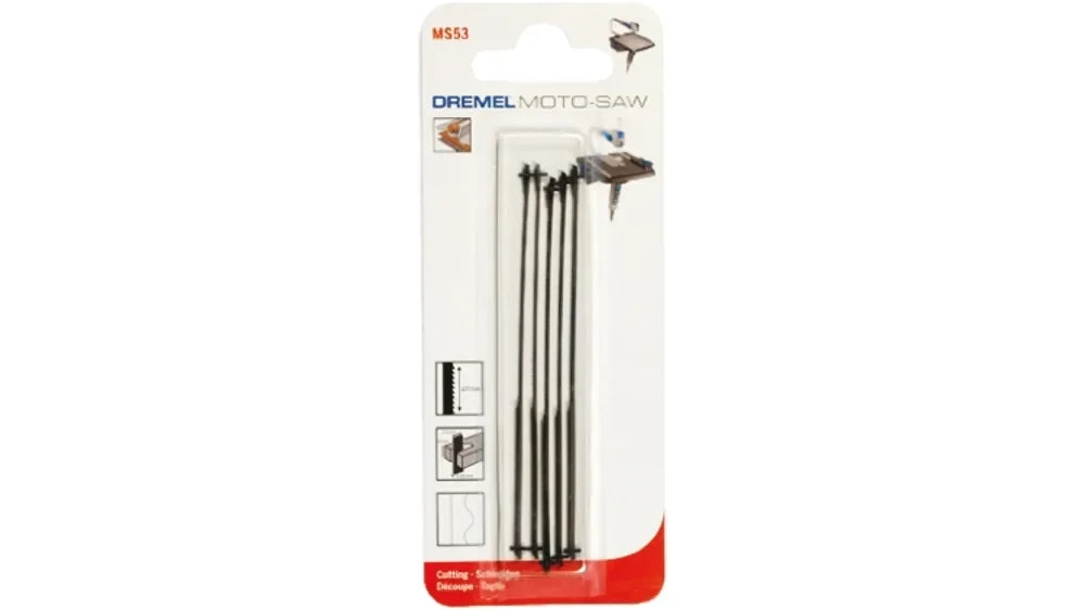 DREMEL SAW BLADE 10 TEETH PER INCH 3MM CUTTING RECIP(PACK OF 5)