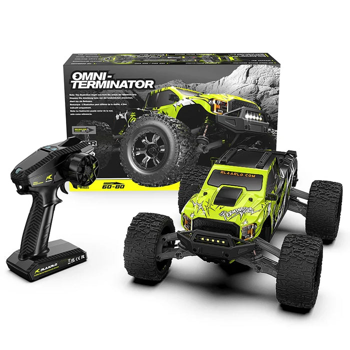 RLAARLO 4WD RC CAR 1/10 RTR ALLOY VERSION OMNI TERMINATOR RZ001G-A