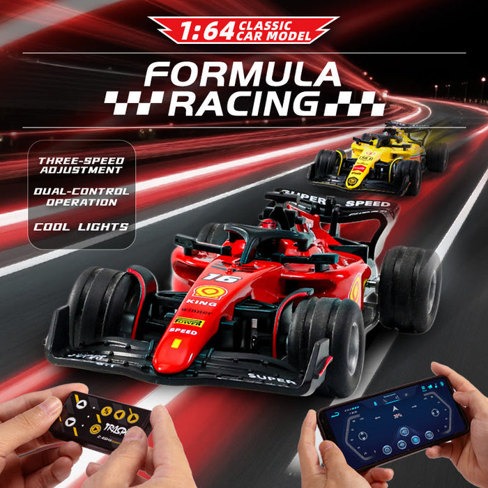 MINI RC CAR SPEED-REGULATING ALLOY FORMULA F1 HG4-292 1:64 (WINNER SUPER POWER RACE CAR 16)