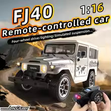 TOYOTA LAND CRUISER FJ40 1983 HG4-211 1/16 2.4G RC CAR GREY