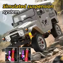 TOYOTA LAND CRUISER FJ40 1983 HG4-211 1/16 2.4G RC CAR PURPLE