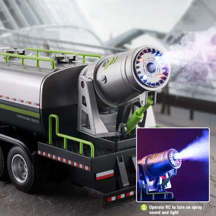 HUINA 616/ 1316 RC TRUCK GUN SANITATION VEHICLE