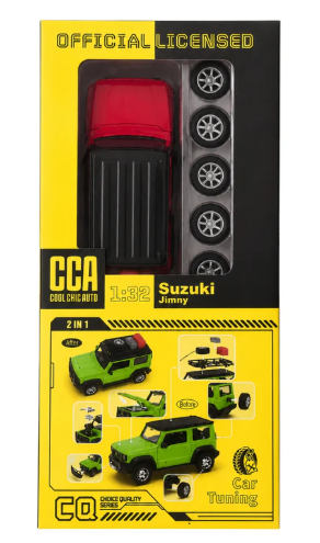 CCA SUZUKI JIMMY 1:32 SCALE 67135 RED