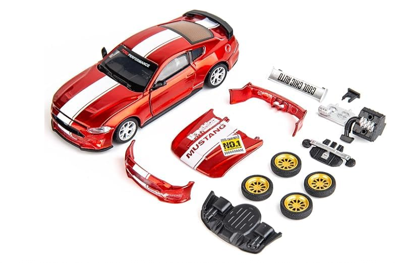 CCA FORD MUSTANG GT 2018 1:42 SCALE 67119 (RED)