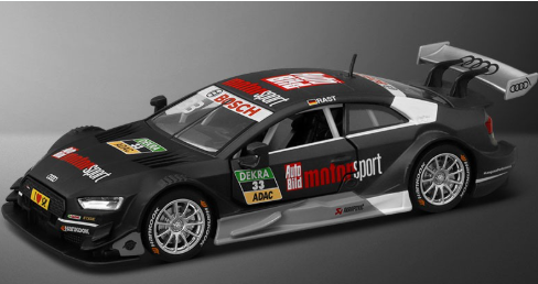 CCA AUDI RS 5 DTM 1:32 DIECAST MODEL 88448 BLACK