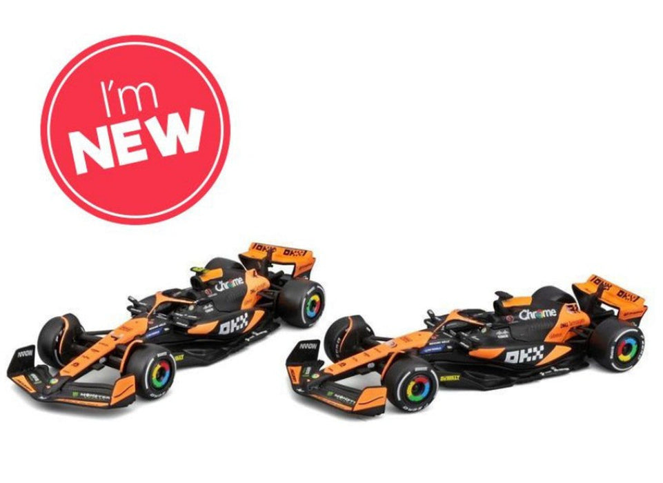 BBURAGO F1 MCLAREN MCL38 2024  1/43 SCALE MODEL B18-38215P