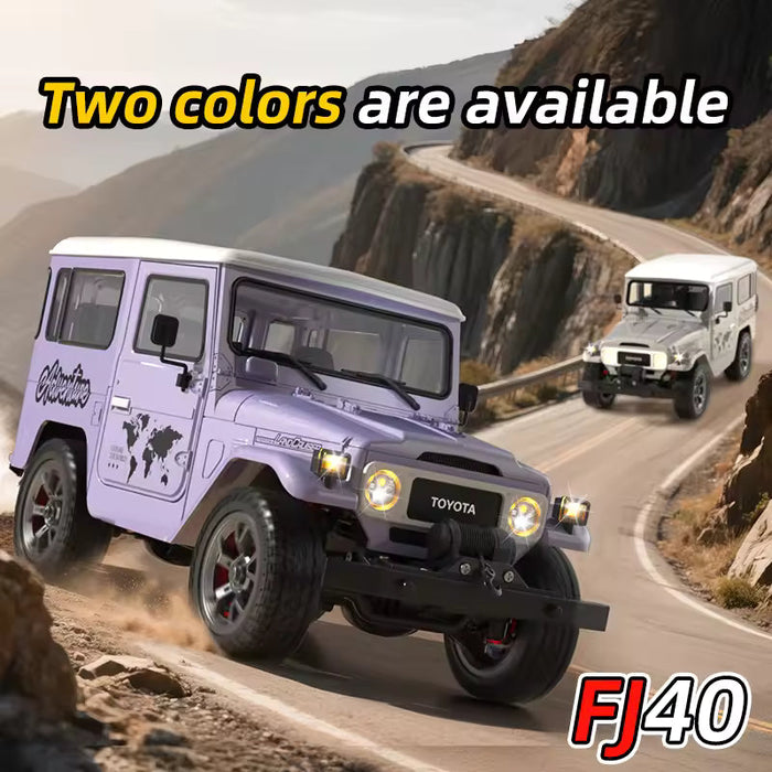 TOYOTA LAND CRUISER FJ40 1983 HG4-211 1/16 2.4G RC CAR PURPLE